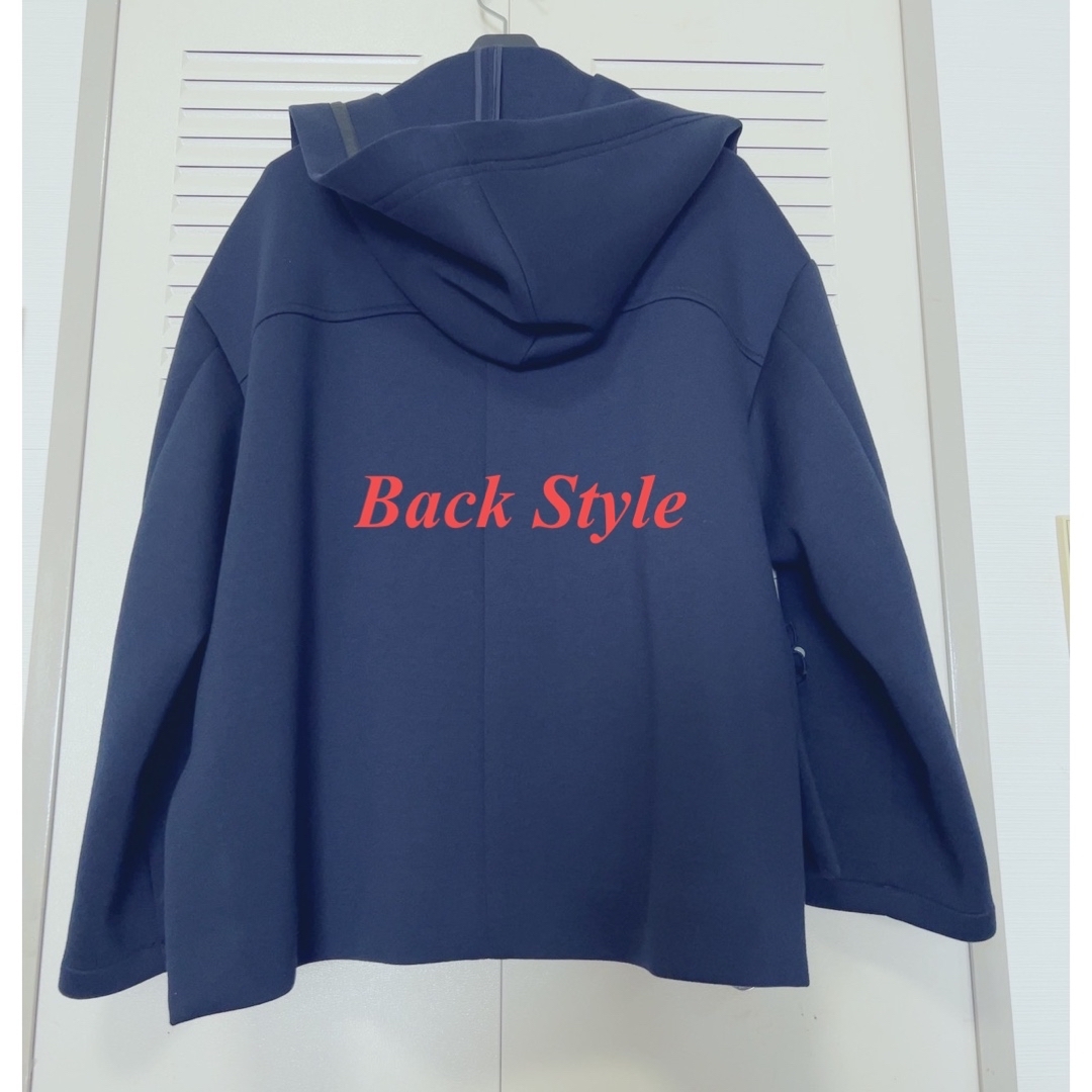 René(ルネ)のRene 美品2021年製【Lady Hoodie jacet 】ネイビー34 レディースのジャケット/アウター(ブルゾン)の商品写真