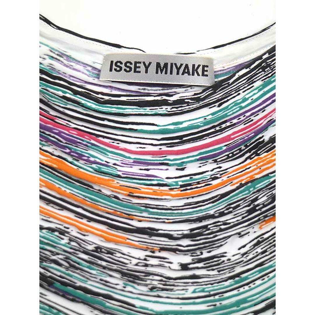 ISSEY MIYAKE(イッセイミヤケ)のISSEY MIYAKE イッセイミヤケ 19SS Traces of Hands  マルチカラー ワイドプリーツトップス ミックス 2 レディースのトップス(その他)の商品写真