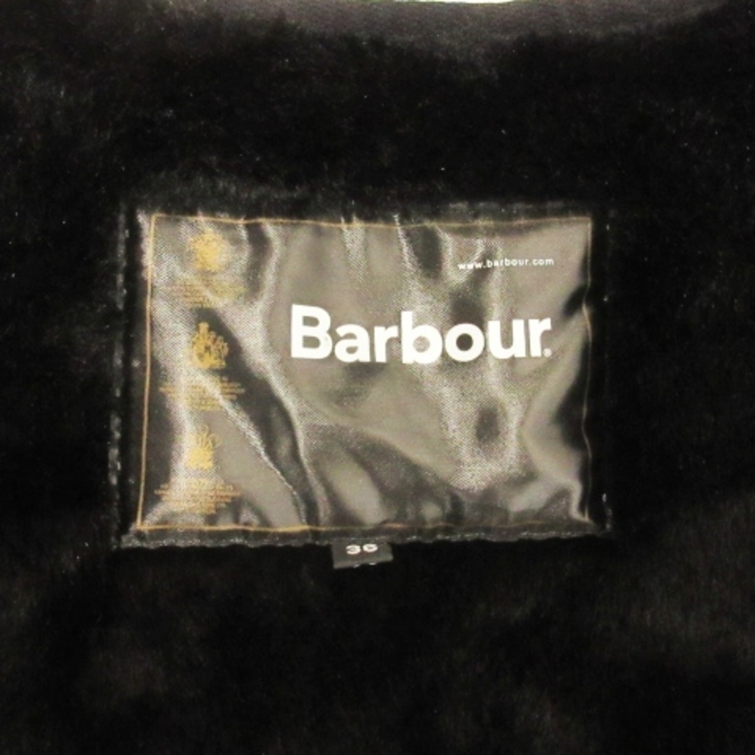 Barbour(バーブァー)のバブアー ライニング ベスト ジップアップ ライナー ボア ブラック 36 メンズのトップス(ベスト)の商品写真