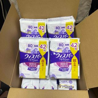 ウィスパー(whisper（P&G）)の本日２１時まで値下げ　ウィスパー　10袋(日用品/生活雑貨)