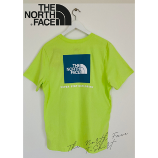 ザノースフェイス(THE NORTH FACE)の【USAモデル】ノースフェイスTシャツ：ライムグリーン【正規品】(Tシャツ/カットソー(半袖/袖なし))