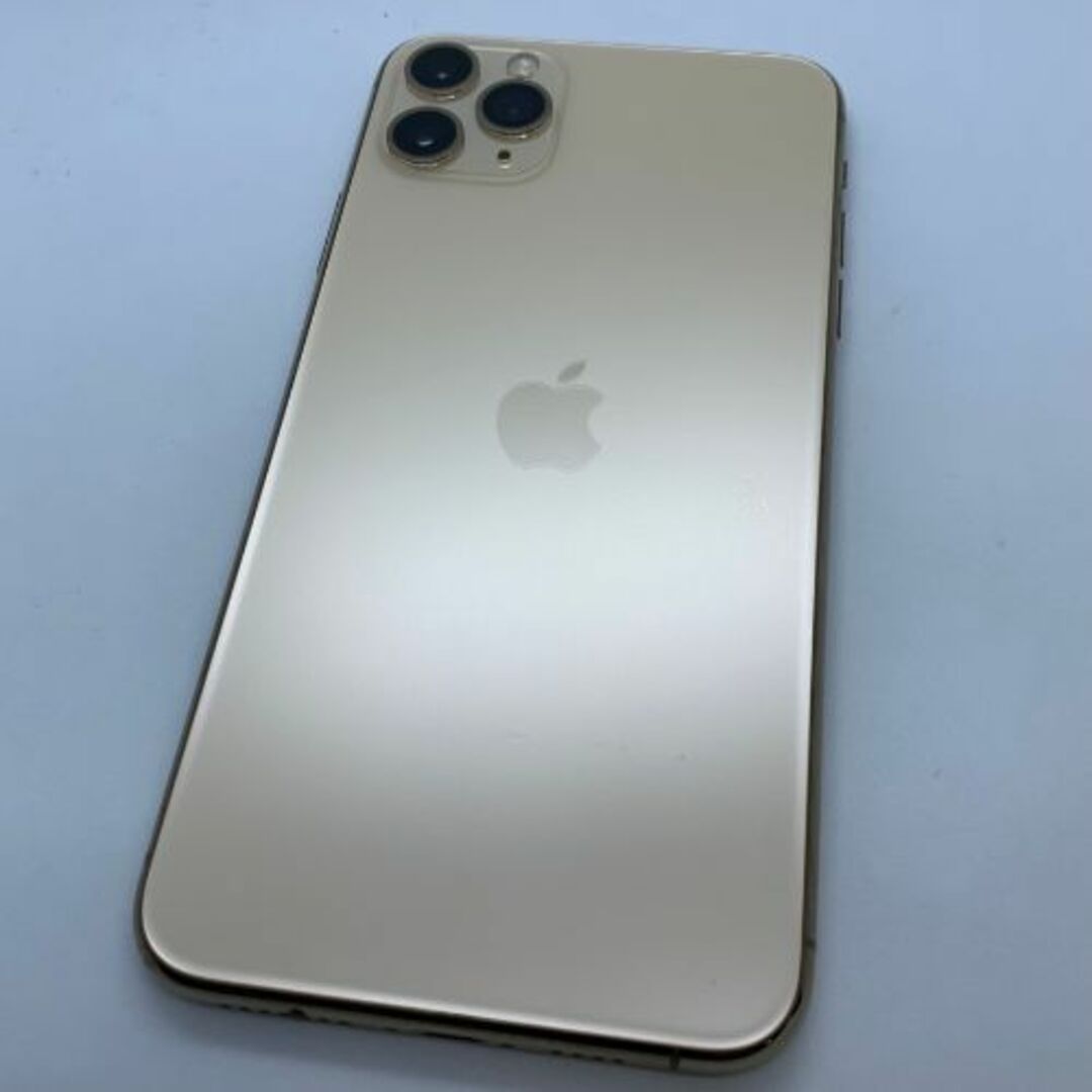 Apple - 【中古品】iPhone 11 Pro Max SIMロック解除済 64GB ゴールド