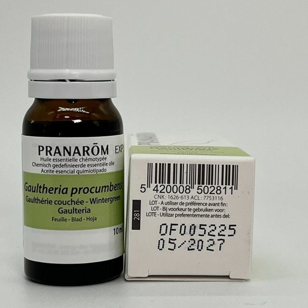 PRANAROM(プラナロム)のプラナロム ウィンターグリーン 10ml PRANAROM 精油 コスメ/美容のリラクゼーション(エッセンシャルオイル（精油）)の商品写真