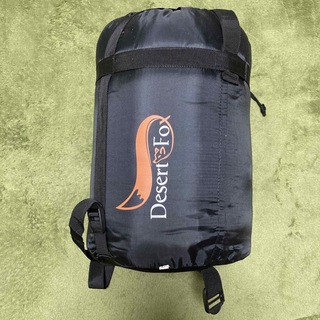 DesertFox 寝袋 封筒型 シュラフ 収納袋付き オールシーズン(寝袋/寝具)