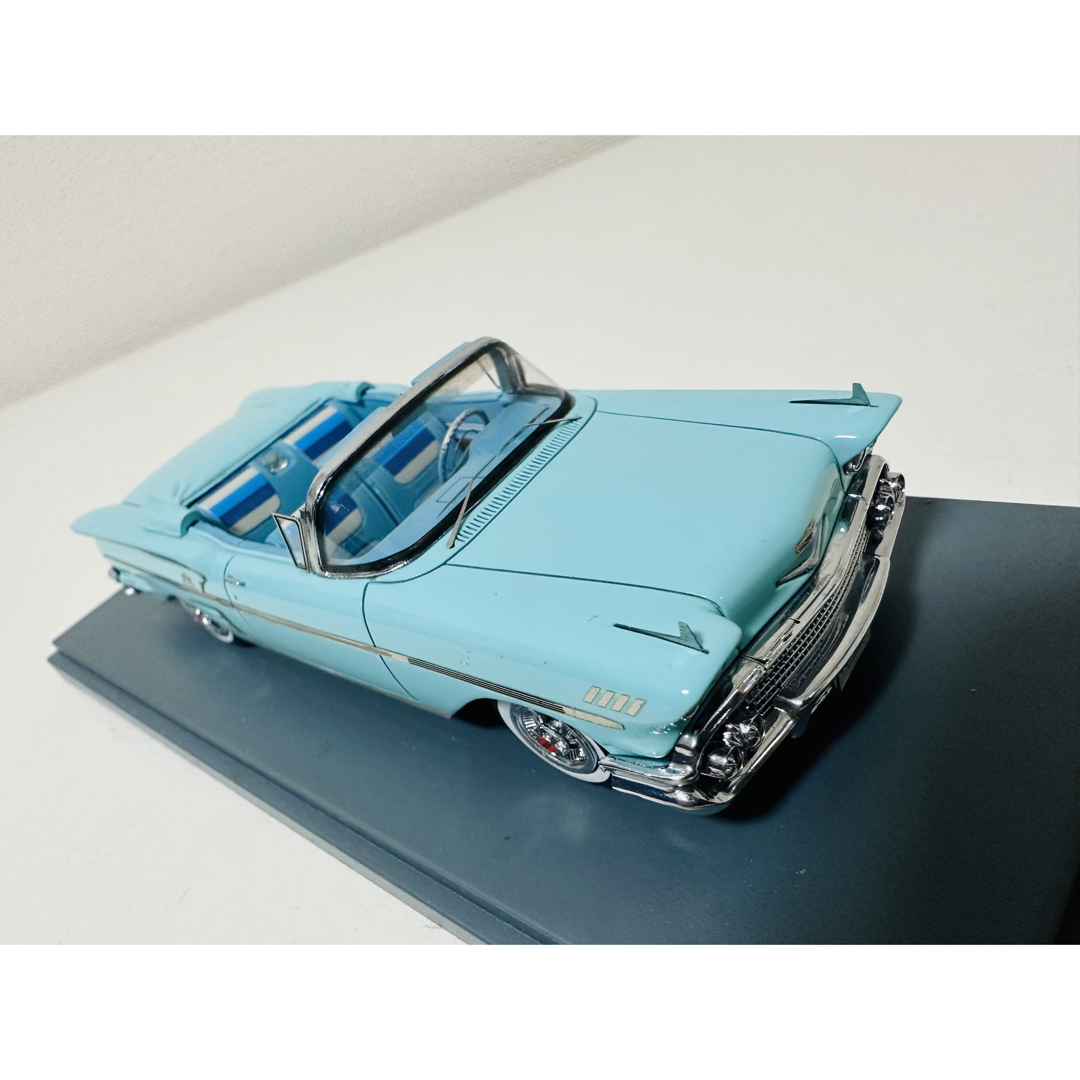 Chevrolet(シボレー)のNEOネオ/'58 Chevyシボレー Belairベルエア コンバー 1/43 エンタメ/ホビーのおもちゃ/ぬいぐるみ(ミニカー)の商品写真