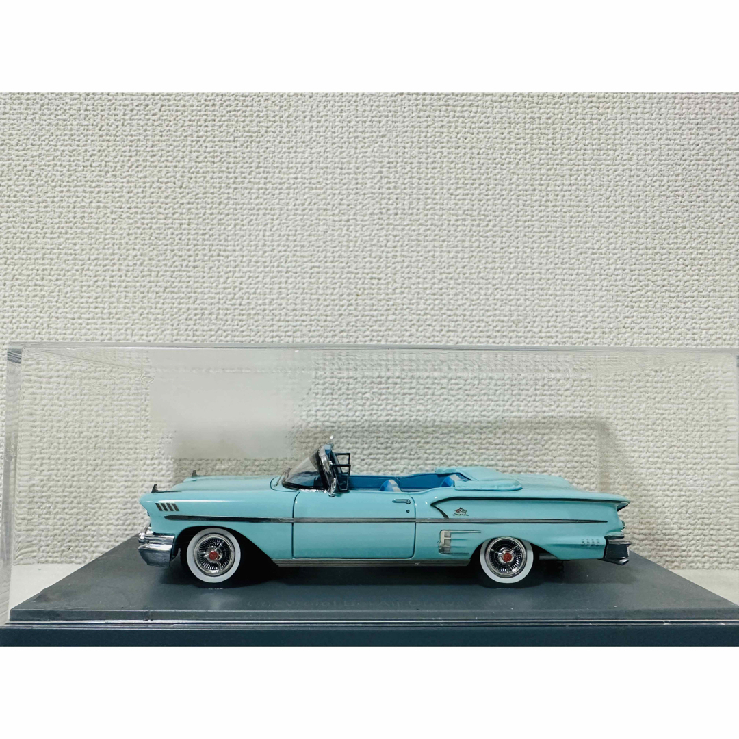 Chevrolet(シボレー)のNEOネオ/'58 Chevyシボレー Belairベルエア コンバー 1/43 エンタメ/ホビーのおもちゃ/ぬいぐるみ(ミニカー)の商品写真