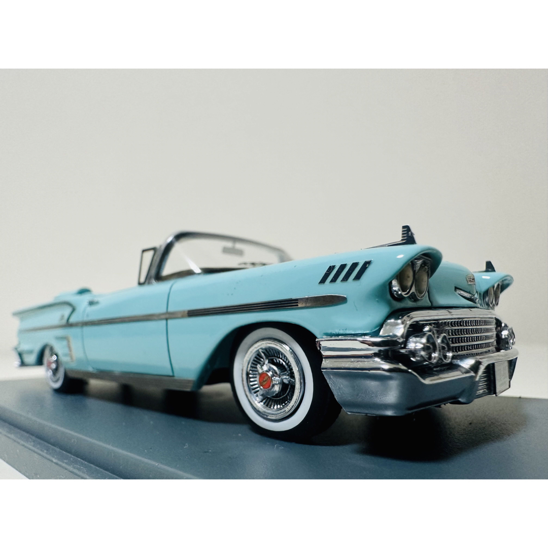 Chevrolet(シボレー)のNEOネオ/'58 Chevyシボレー Belairベルエア コンバー 1/43 エンタメ/ホビーのおもちゃ/ぬいぐるみ(ミニカー)の商品写真