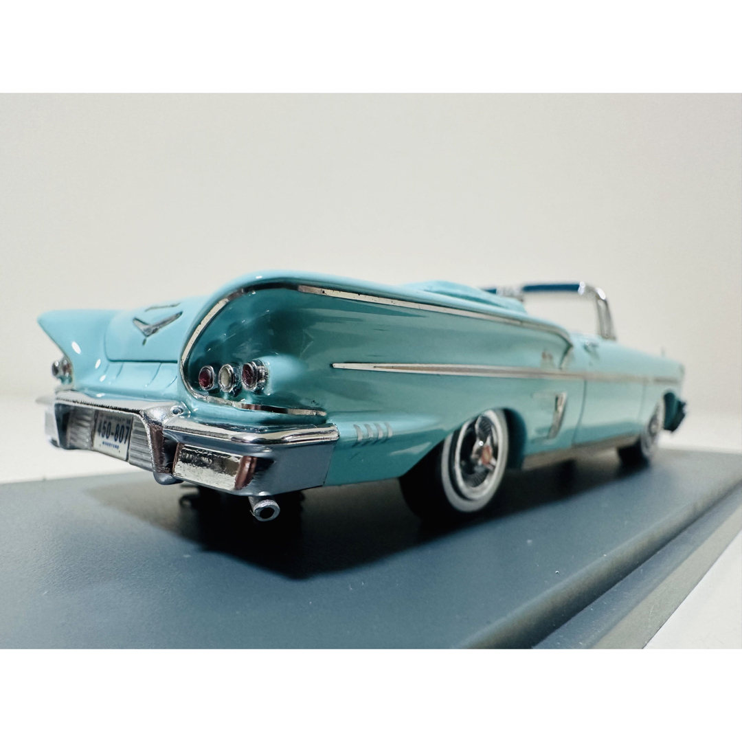 Chevrolet(シボレー)のNEOネオ/'58 Chevyシボレー Belairベルエア コンバー 1/43 エンタメ/ホビーのおもちゃ/ぬいぐるみ(ミニカー)の商品写真