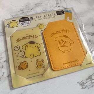 ポムポムプリン - サンリオ　ポムポムプリン　カードミラー　ICカードケース