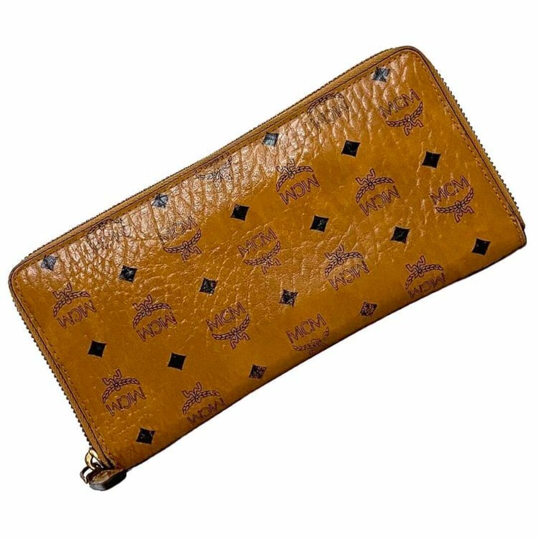 【週末値下げ中】MCM ラウンドファスナー 長財布 レディース