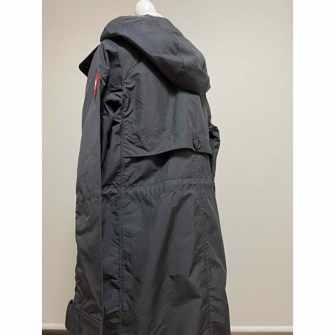 CANADA GOOSE(カナダグース)のレア！カナダグース　コート　S（M）BK 正規店購入　美品 レディースのジャケット/アウター(ロングコート)の商品写真