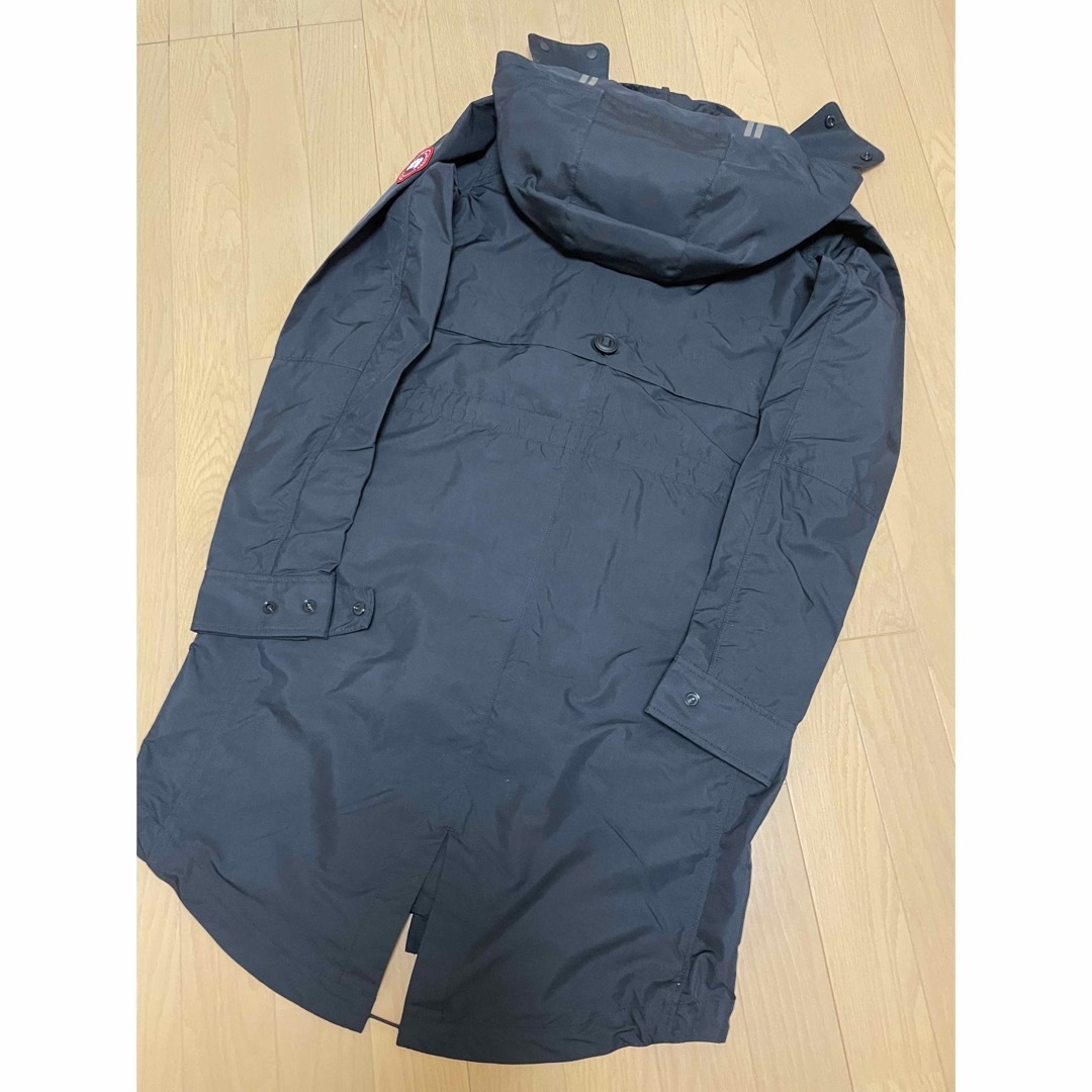 CANADA GOOSE(カナダグース)のレア！カナダグース　コート　S（M）BK 正規店購入　美品 レディースのジャケット/アウター(ロングコート)の商品写真