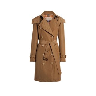 バーバリー(BURBERRY)の¥206,800  新品 バーバリー　裏地付デタッチャブルフードトレンチコートS(トレンチコート)