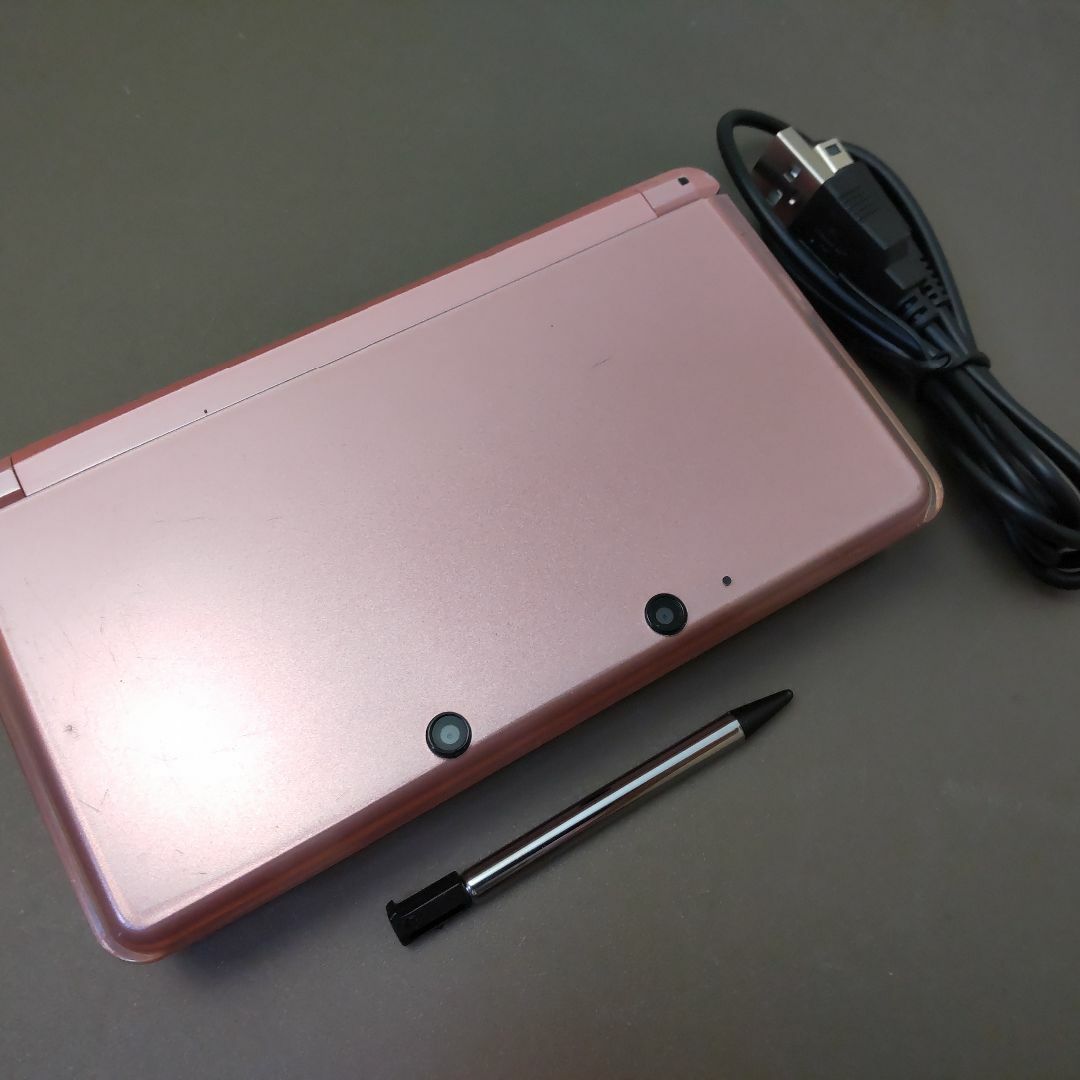 安心の整備済み！◆任天堂3DS 本体◆ミスティピンク◆63