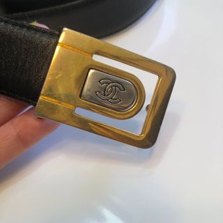 KEN様専用❗️シャネル ココマーク レザー バックル レディース-