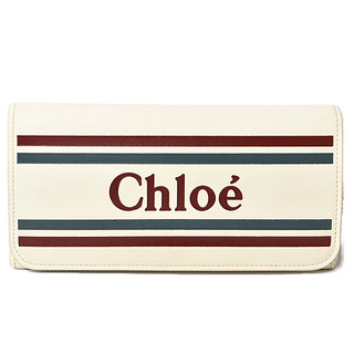 クロエ(Chloe)のクロエ 財布 長財布 VICK/ヴィック White/ナチュラルホワイト CHC19SP065A88119(財布)