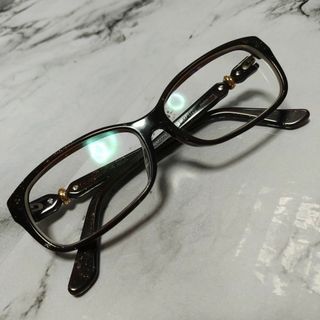 CARTIER カルティエ メガネ レッド プラスチックテンプル カラーレンズ パープル 135 □18 シルバー金具 美品  42117