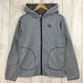 MENs M  チャムス ニットフリース フルジップ フーディ Knit-Fleece Fullzip Hoody フリース ジャケット パーカー CHUMS CH04-0614 Heather Grey グレー系