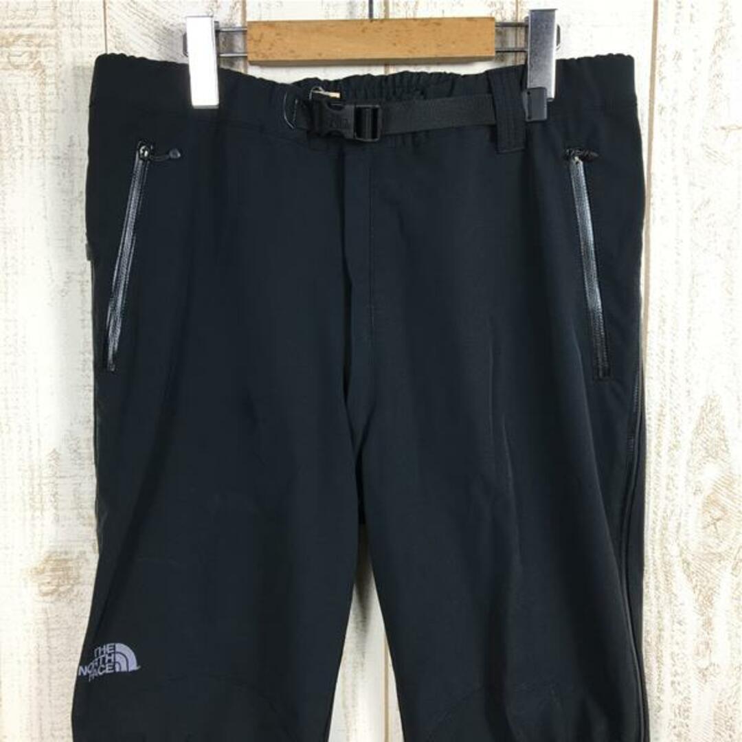 MENs L  ノースフェイス アルパイン パンツ Alpine Pant サミットシリーズ 冬期向け ソフトシェル パンツ NORTH FACE NT52125 ブラック系32cm重量