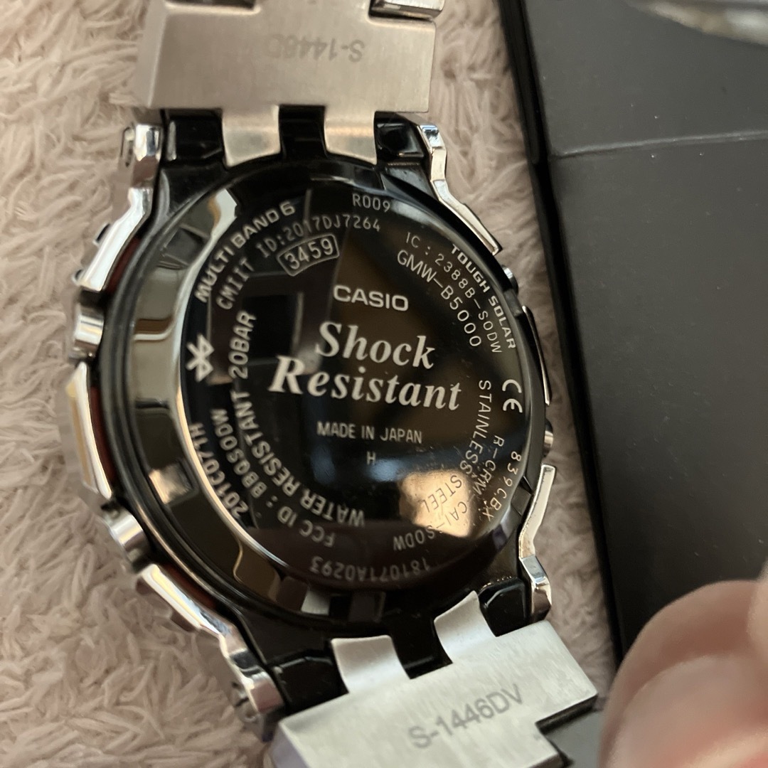 CASIO G-SHOCK GMW-B5000D-1JF 35周年記念フルメタル