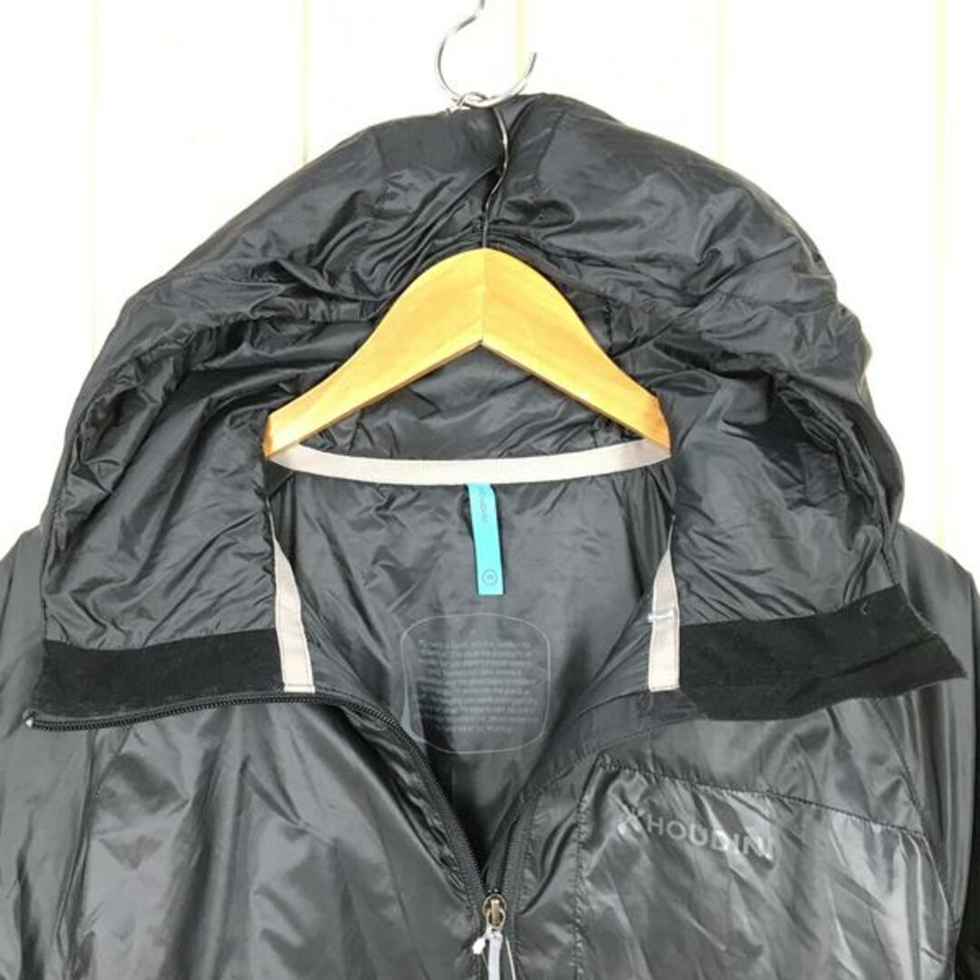 MENs M フーディニ ミスター ダンフリ ジャケット Mr Dunfri Jacket プリマロフト インサレーション フーディ HOUDINI    True Black ブラック系