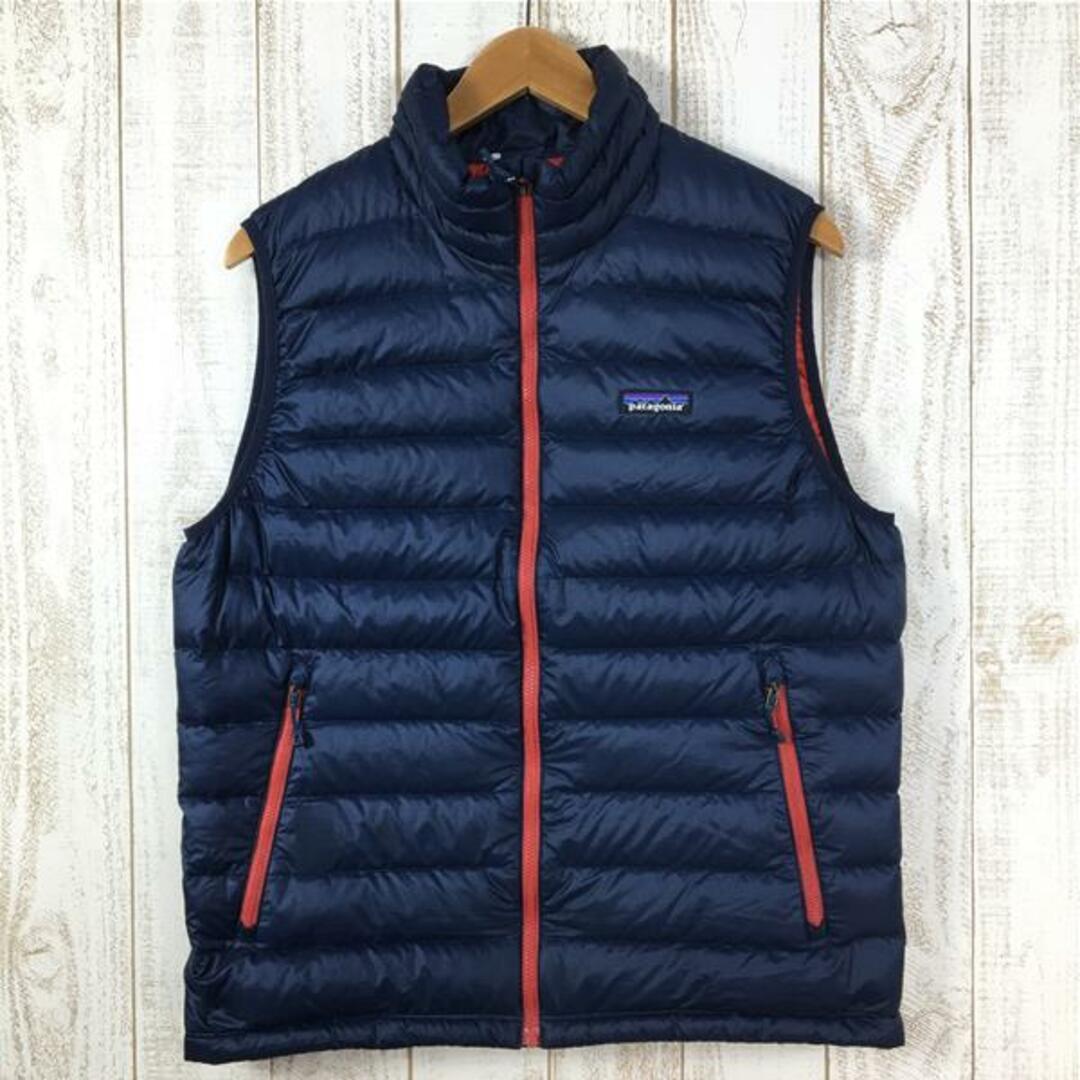 MENs S パタゴニア ダウン セーター ベスト DOWN SWEATER VEST 800FP PATAGONIA 84622 ネイビー系 |  フリマアプリ ラクマ