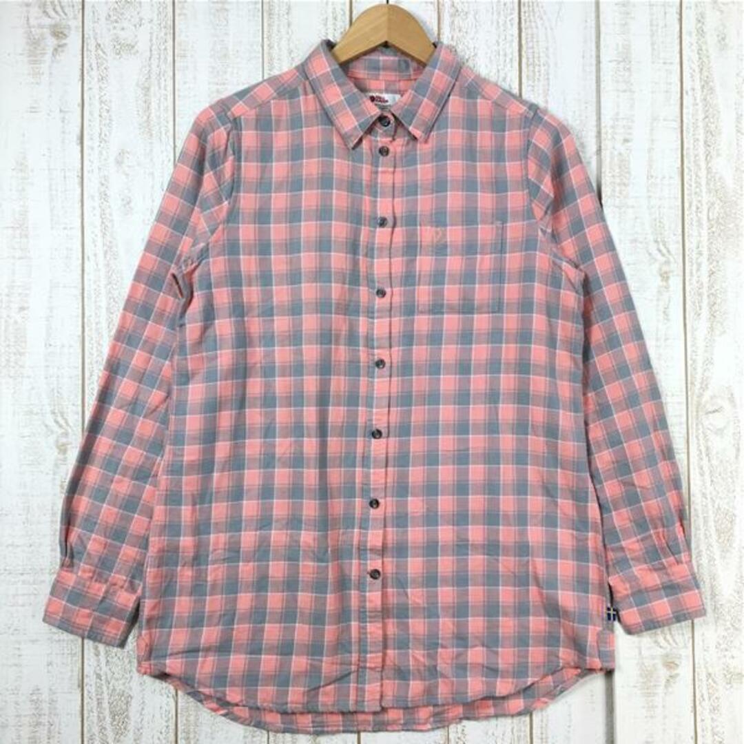 FJALL RAVEN(フェールラーベン)のWOMENs S  フェールラーベン ハイコースト フランネルシャツ High Coast Flannel Shirt ロングスリーブ ネルシャツ FJALLRAVEN 89904 ピンク系 レディースのファッション小物(その他)の商品写真