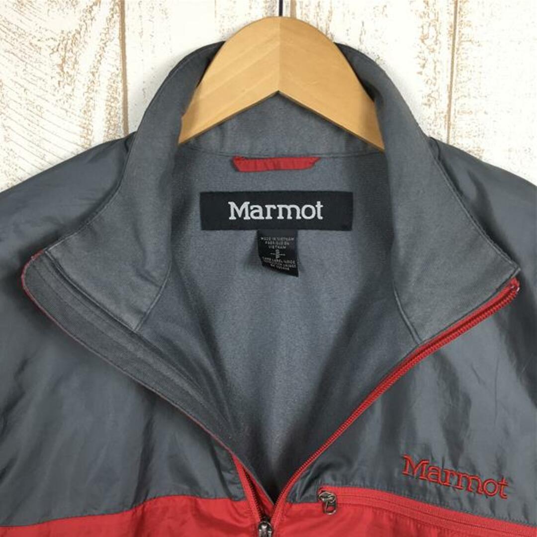 MARMOT(マーモット)のMENs S  マーモット トリコットラインド ウィンドシャツ ジャケット Tricot-Lined Windshirt Jacket ウィンドシェル MARMOT レッド系 メンズのメンズ その他(その他)の商品写真