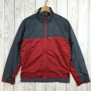 マーモット(MARMOT)のMENs S  マーモット トリコットラインド ウィンドシャツ ジャケット Tricot-Lined Windshirt Jacket ウィンドシェル MARMOT レッド系(その他)