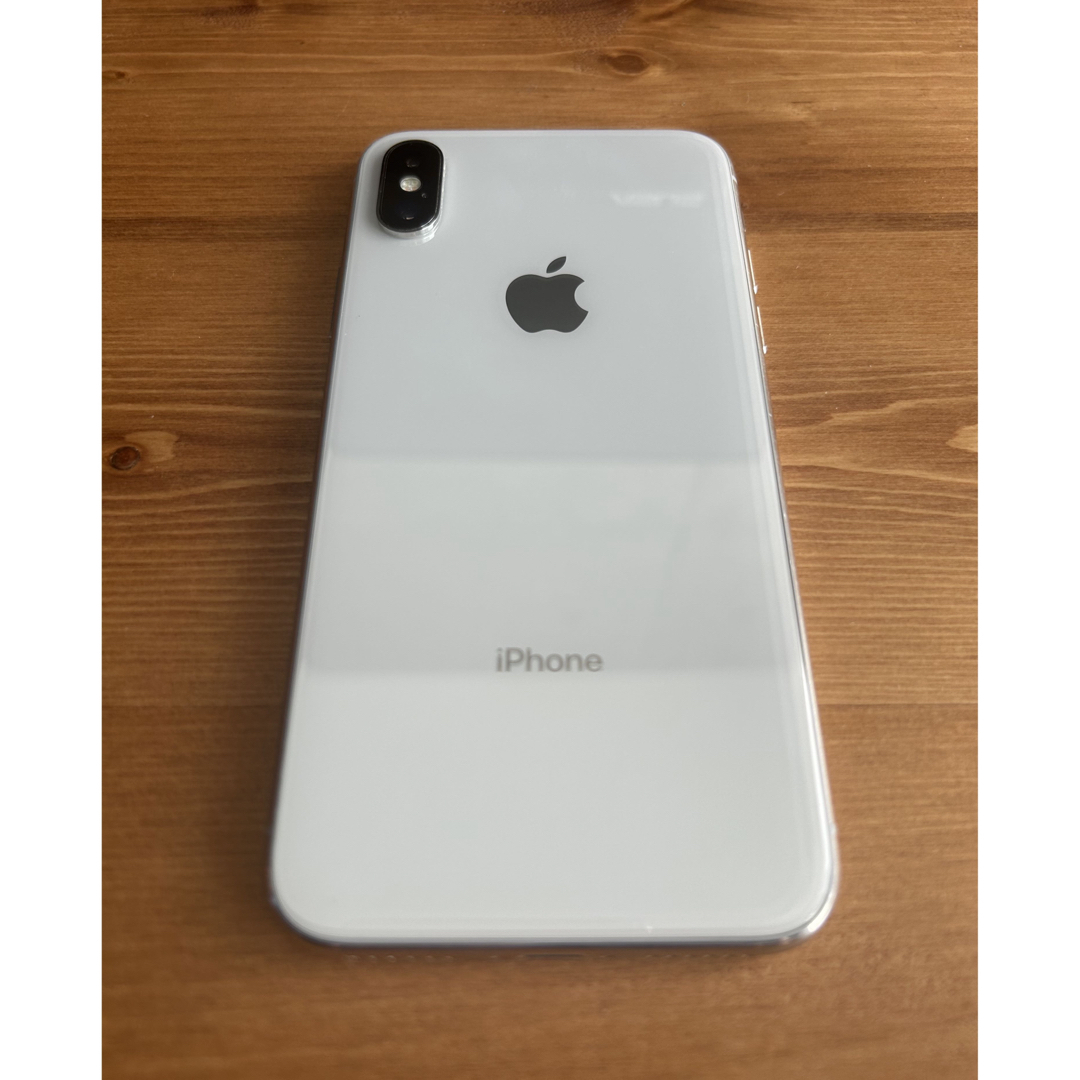 【美品】iPhoneX 64GB シルバー