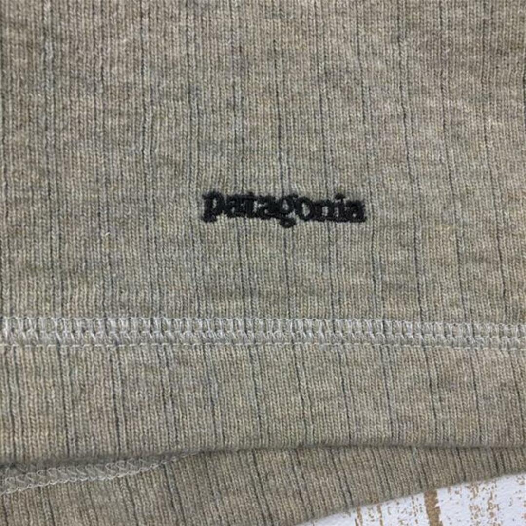 patagonia(パタゴニア)のMENs M  パタゴニア 2003 チャンネル ウール Vネック セーター Channel Wool V-Neck Sweater 生産終了モデル 入手困難 PATAGONIA 51306 176 Retro Khaki Heather ベージュ系 メンズのメンズ その他(その他)の商品写真