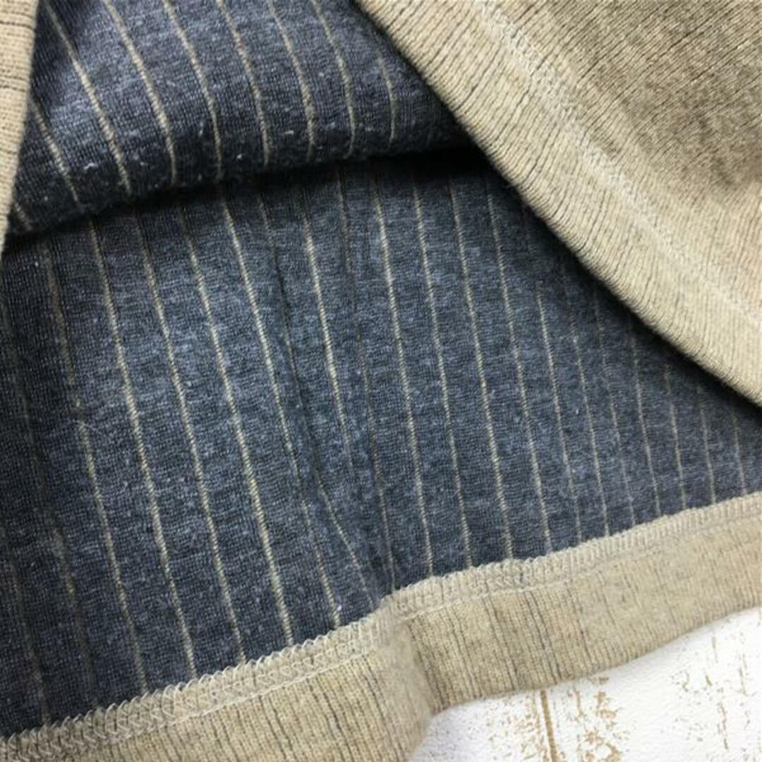 patagonia(パタゴニア)のMENs M  パタゴニア 2003 チャンネル ウール Vネック セーター Channel Wool V-Neck Sweater 生産終了モデル 入手困難 PATAGONIA 51306 176 Retro Khaki Heather ベージュ系 メンズのメンズ その他(その他)の商品写真