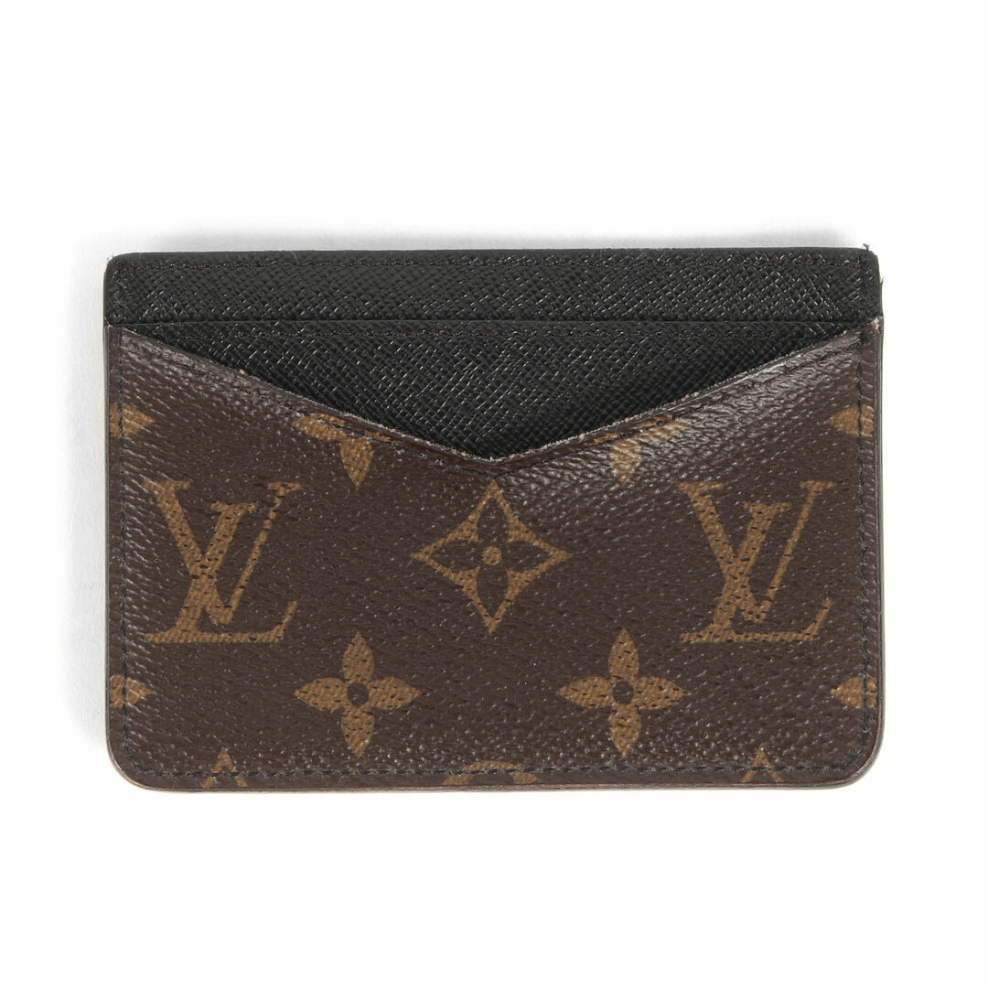 メンズLOUIS VUITTON ルイヴィトン 2020年製 カードケース ネオ・ポルト カルト M60166 TJ3260 モノグラム キャンバス ブラウン ブラック フランス製 ブランド【メンズ】