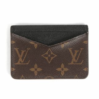 ルイヴィトン(LOUIS VUITTON)のLOUIS VUITTON ルイヴィトン 2020年製 カードケース ネオ・ポルト カルト M60166 TJ3260 モノグラム キャンバス ブラウン ブラック フランス製 ブランド【メンズ】【中古】(名刺入れ/定期入れ)