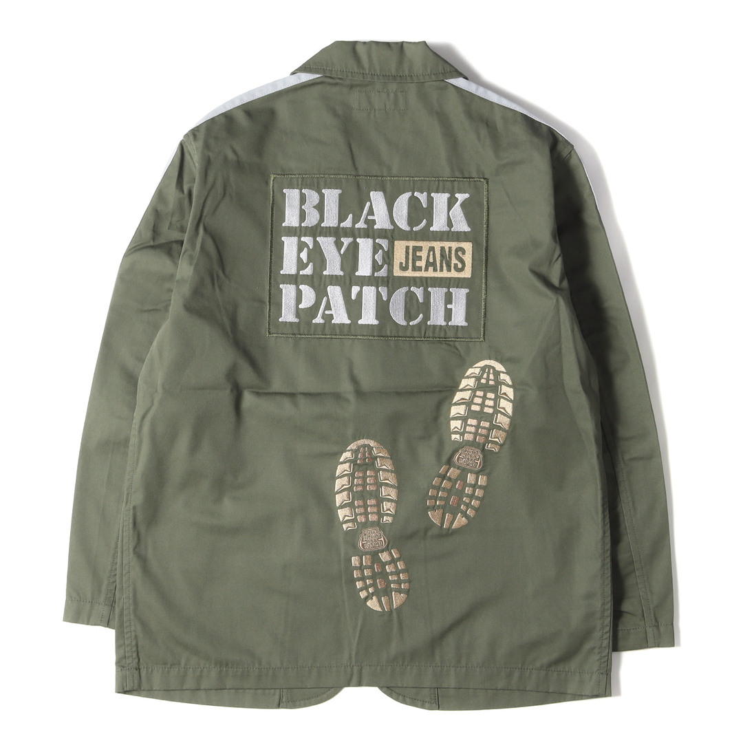 【新品・タグ付き】ブラックアイパッチ☆ワンポイント刺繍 リバーシブルジャケット