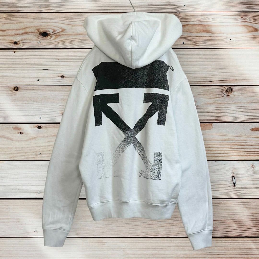 OFF-WHITE - 美品【即完売】オフホワイト クロスアロー プリント 21AW