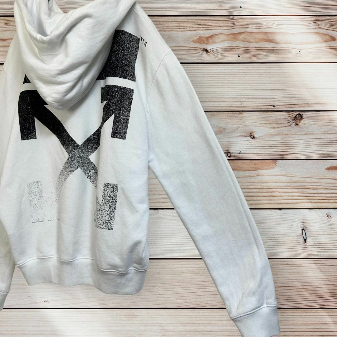 OFF-WHITE - 美品【即完売】オフホワイト クロスアロー プリント 21AW