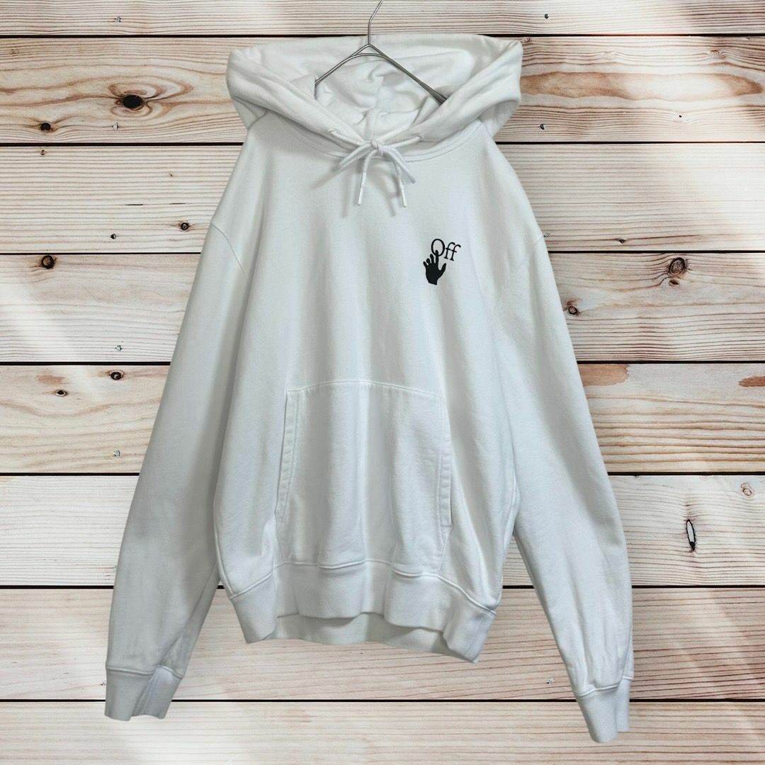 OFF-WHITE - 美品【即完売】オフホワイト クロスアロー プリント 21AW