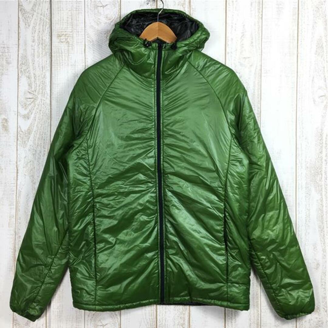 MENs S  エンライテンドイクイップメント トリッド エイペックス ジャケット Torrid APEX Jacket ウルトラライト インサレーション フーディ Enlightened Equipment Forest グリーン系