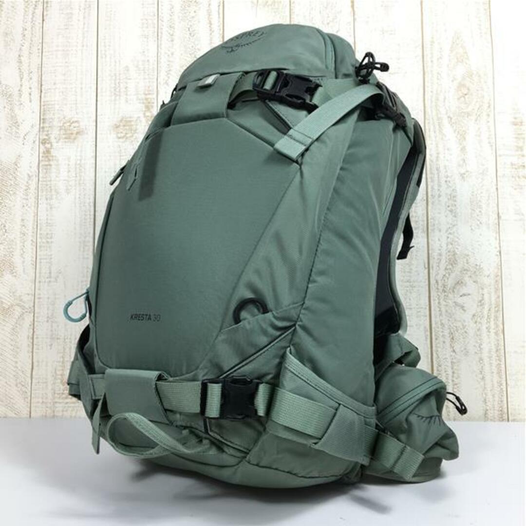 WOMENs One  オスプレー クレスタ 30 Kresta 30 バックパック バックカントリー スキー スノーボード OSPREY 	OS52350 Pine Leaf Green グリーン系無褪色