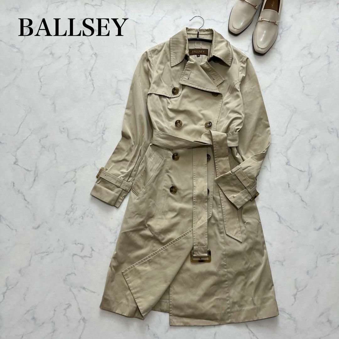 Ballsey - Ballsey ボールジィ ロングトレンチコート ベージュ 38 Mの ...