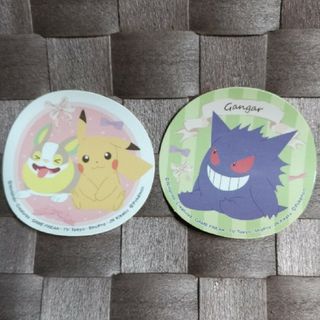 ポケモン(ポケモン)の【２枚セット】ポケモン　ステッカー(キャラクターグッズ)