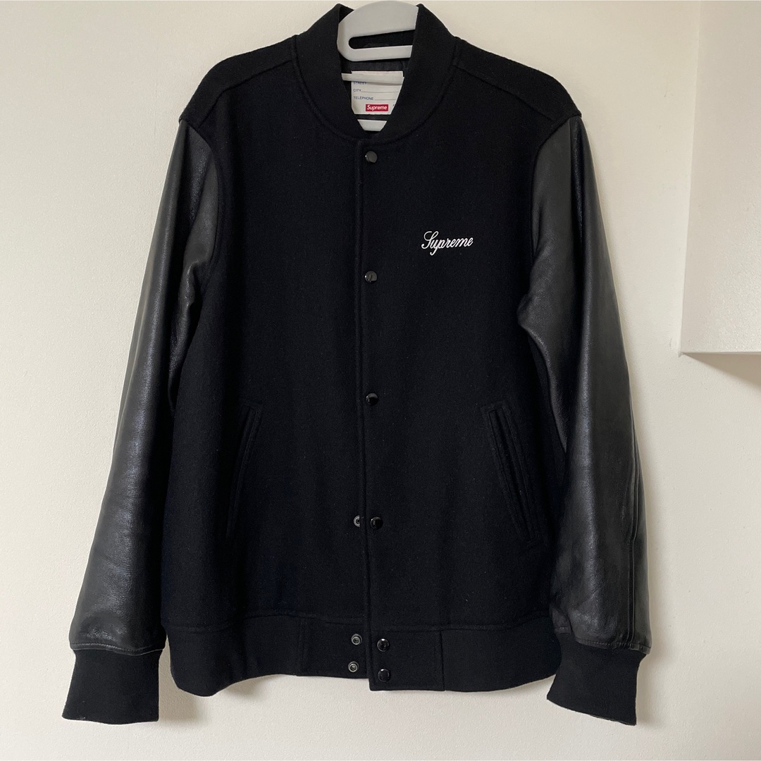 supreme Wool Varsity Crew Jacket スタジャン