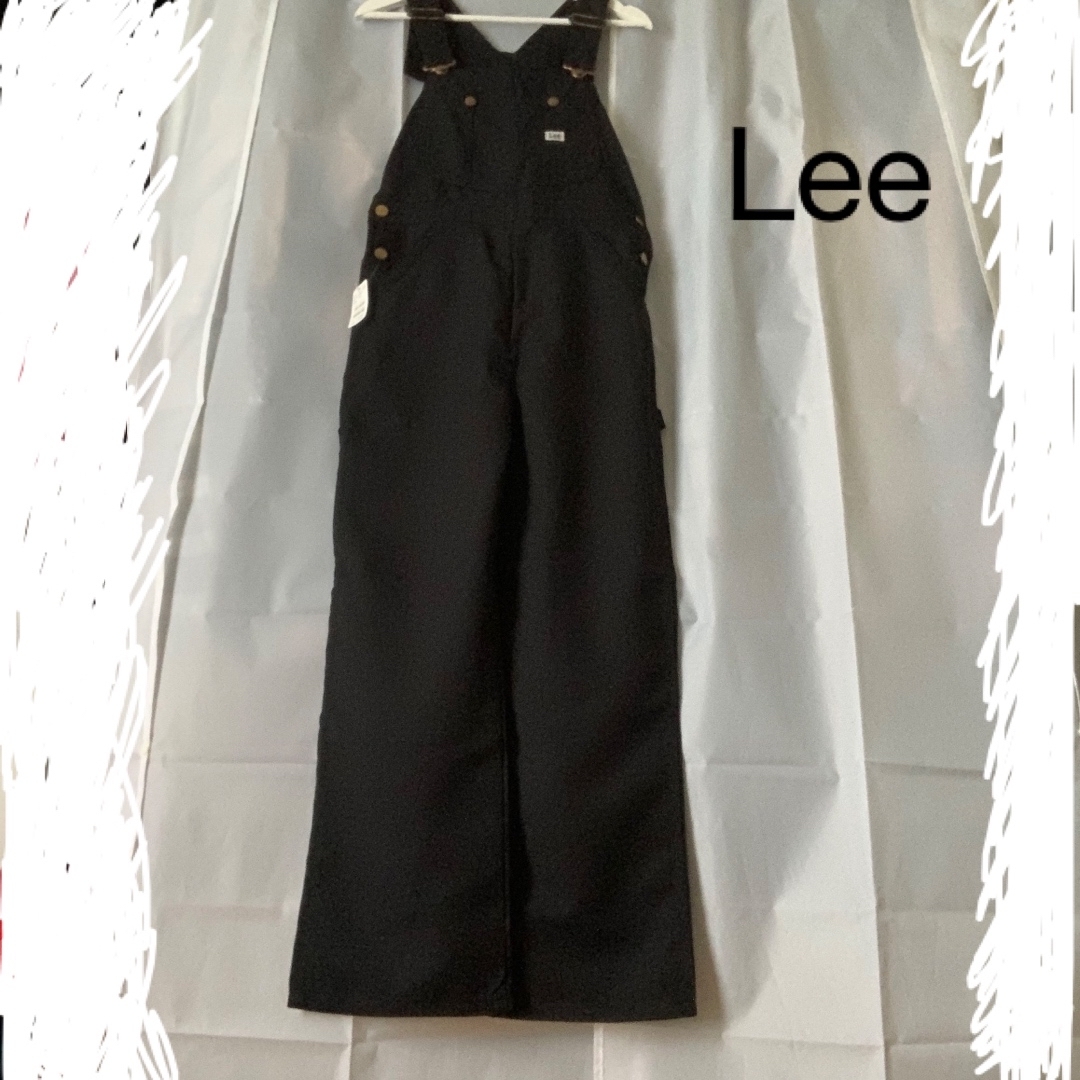 【新品タグ付】Lee オーバーオール　サロペット  OVERALL　黒　Sサイズ