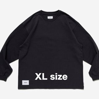 ダブルタップス(W)taps)のWtaps CONTAINING L/S Tee 黒　XL(Tシャツ/カットソー(七分/長袖))