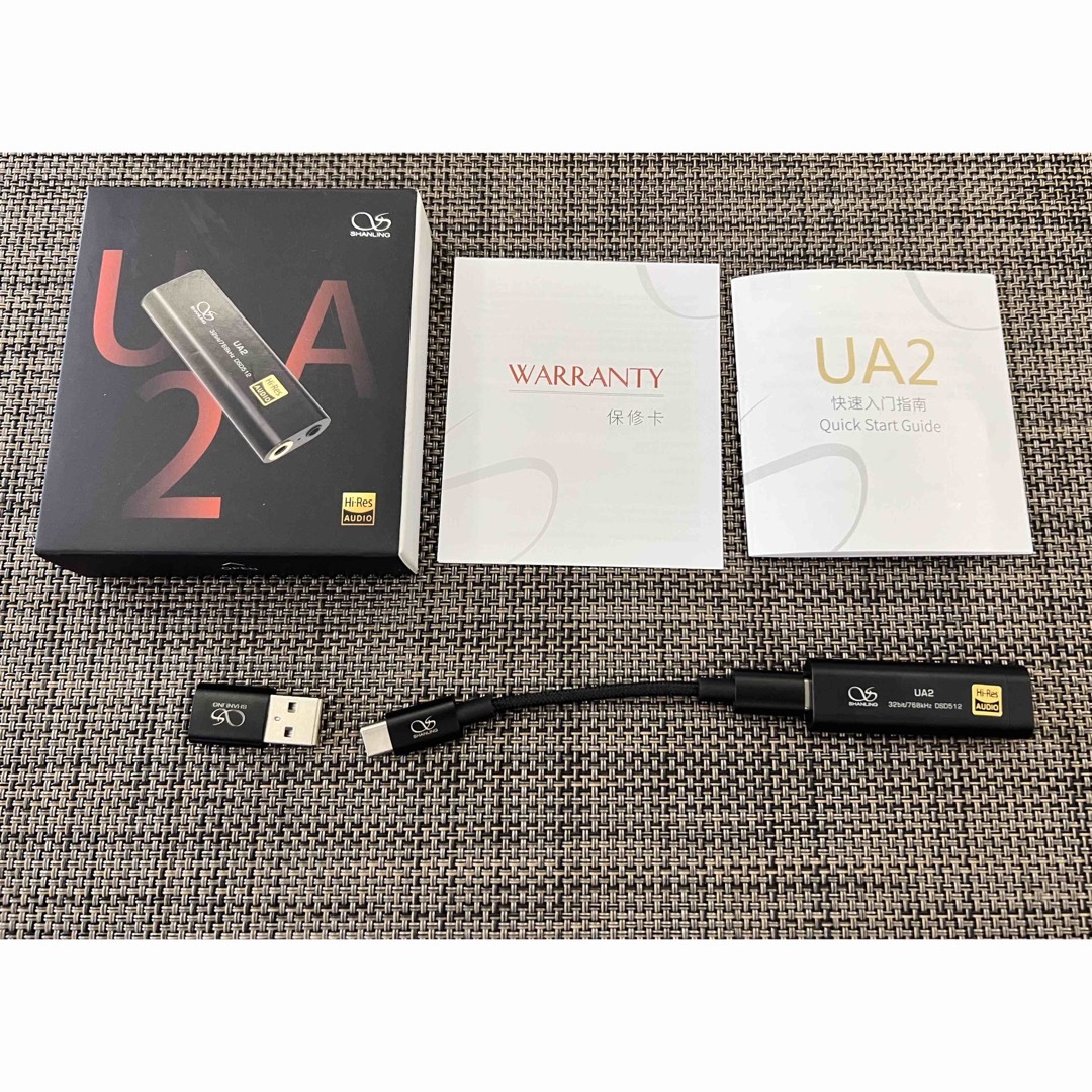 SHANLING(シャンリン)のShanling UA2 小型USB DAC スマホ/家電/カメラのオーディオ機器(アンプ)の商品写真