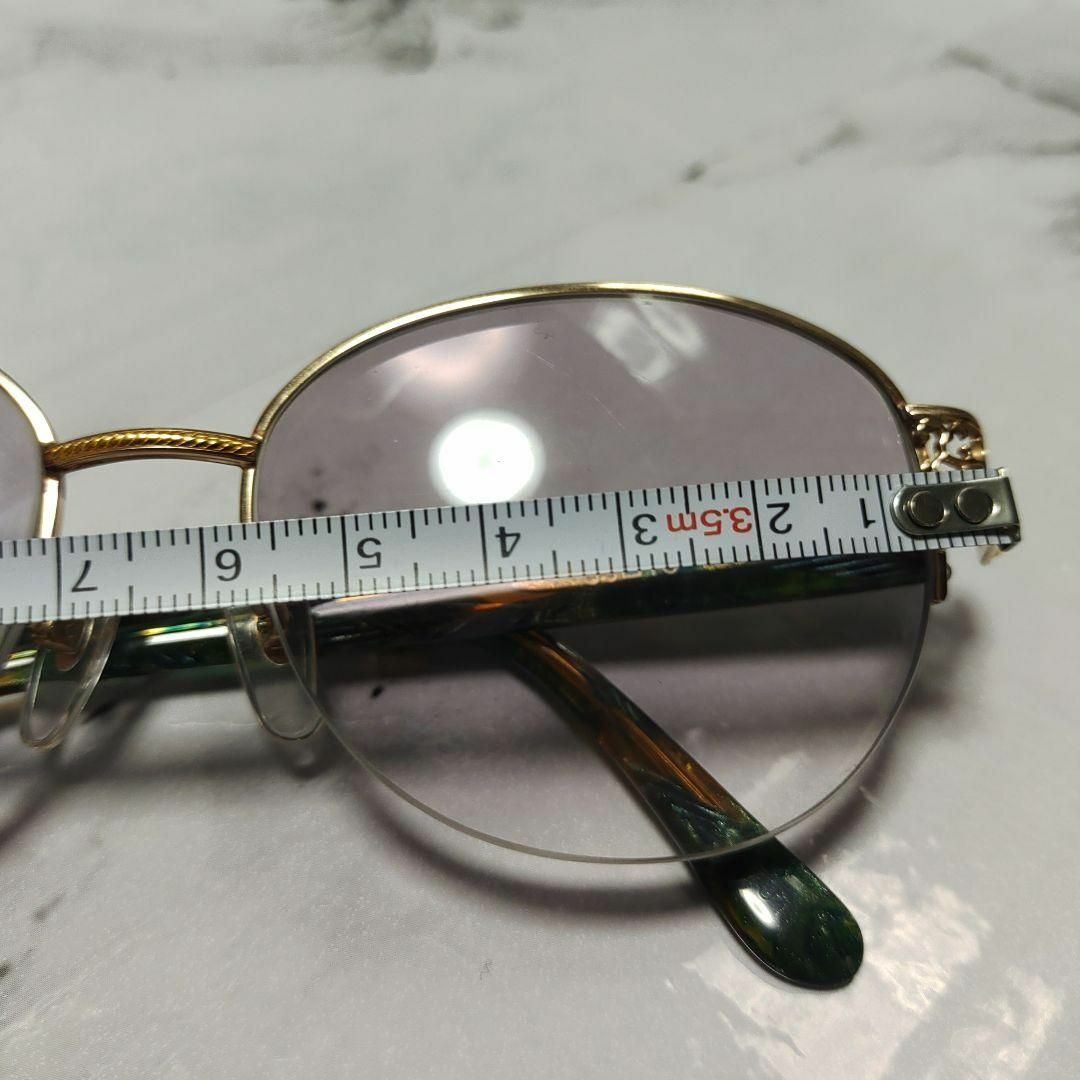 LANCETTI   超美品 ランチェッティ  メガネ 眼鏡 度強 ガラス