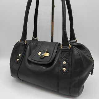 ✨美品✨マックスマーラ MAXMARA レザー トートバッグ ブラック