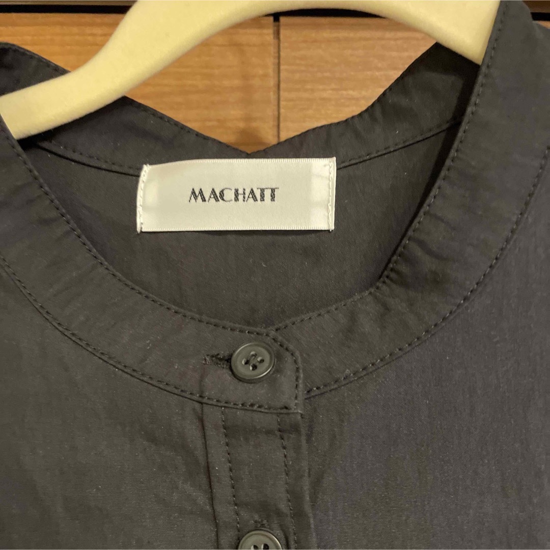 《最終価格》machatt マチャット ハーフスリーブオールインワン ブラック レディースのパンツ(オールインワン)の商品写真