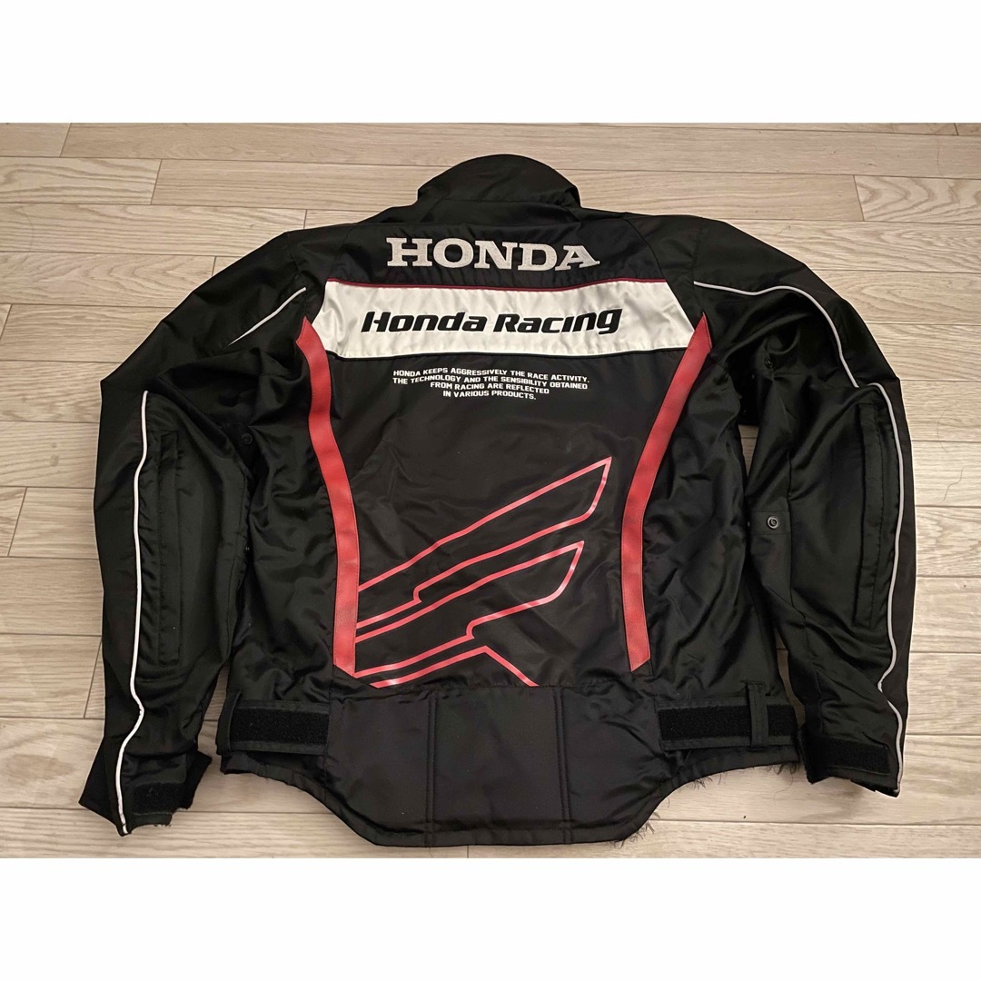 ホンダ(ホンダ)の【お値下げしました！】HONDA ジャケット ブラック 自動車/バイクのバイク(装備/装具)の商品写真